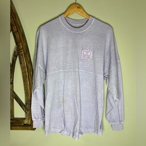 Disney Long Sleeve Shirt Purple Size Small